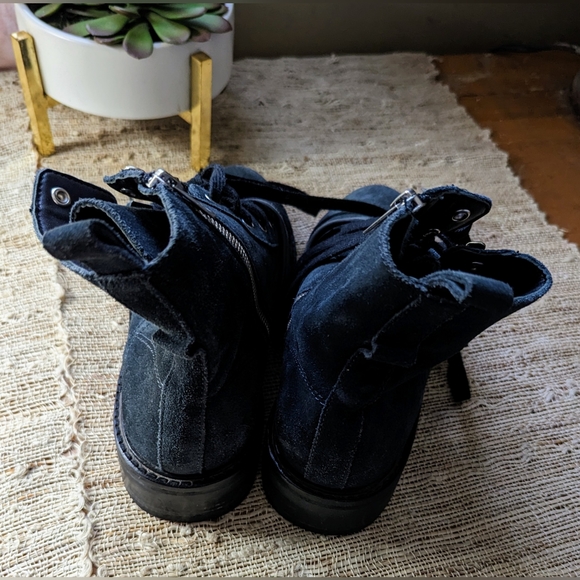 ALLSAINTS Donita Combat Suede boots - Picture 5 of 6